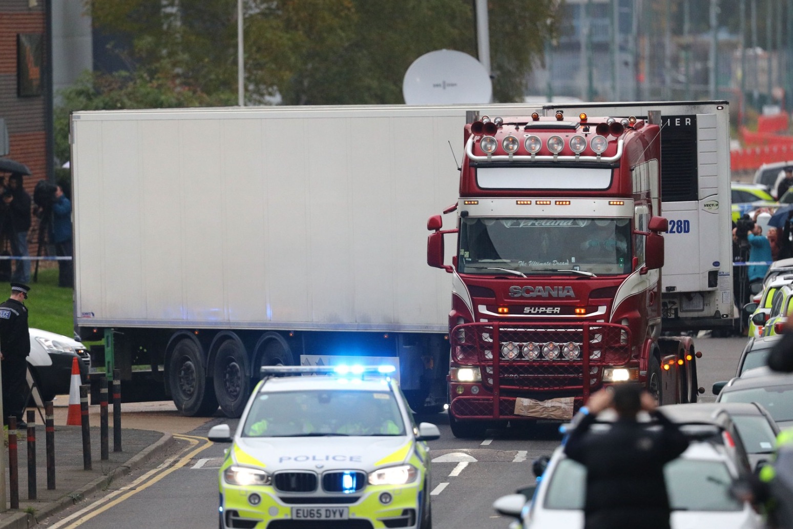 LORRY DRIVER CHARGED OVER 39 MIGRANT DEATHS 